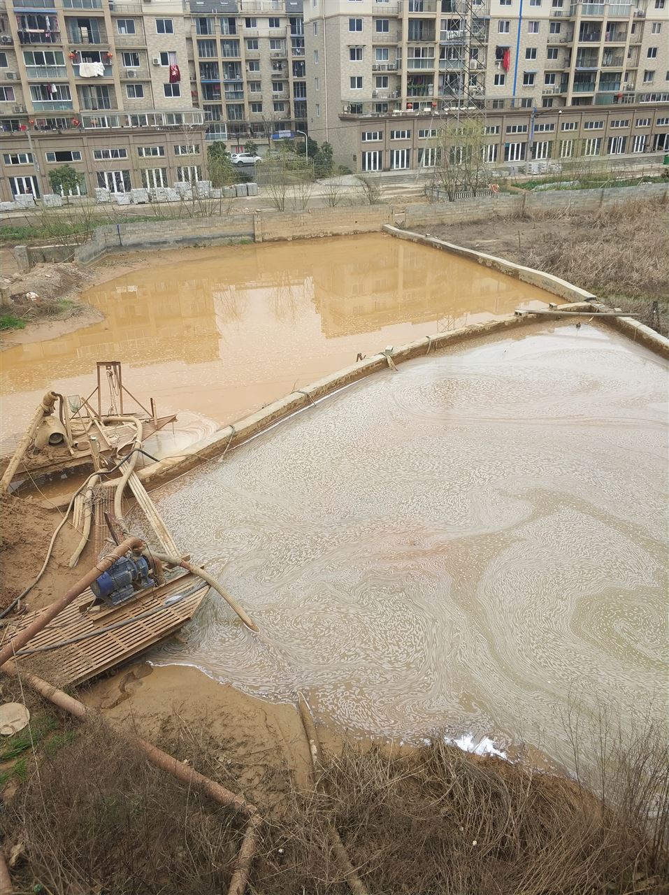 波密沉淀池淤泥清理-厂区废水池淤泥清淤